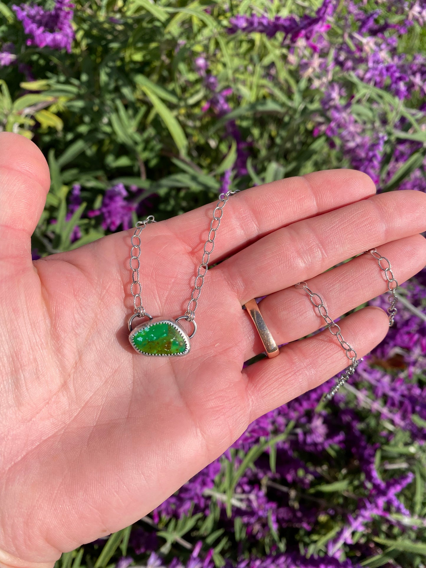 Manhattan Green Necklace