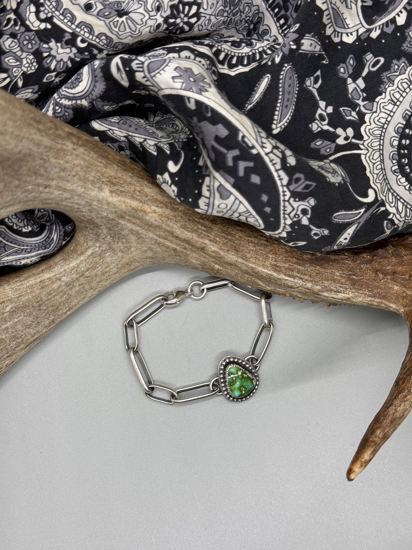 Sonoran Gold Paperclip Bracelet