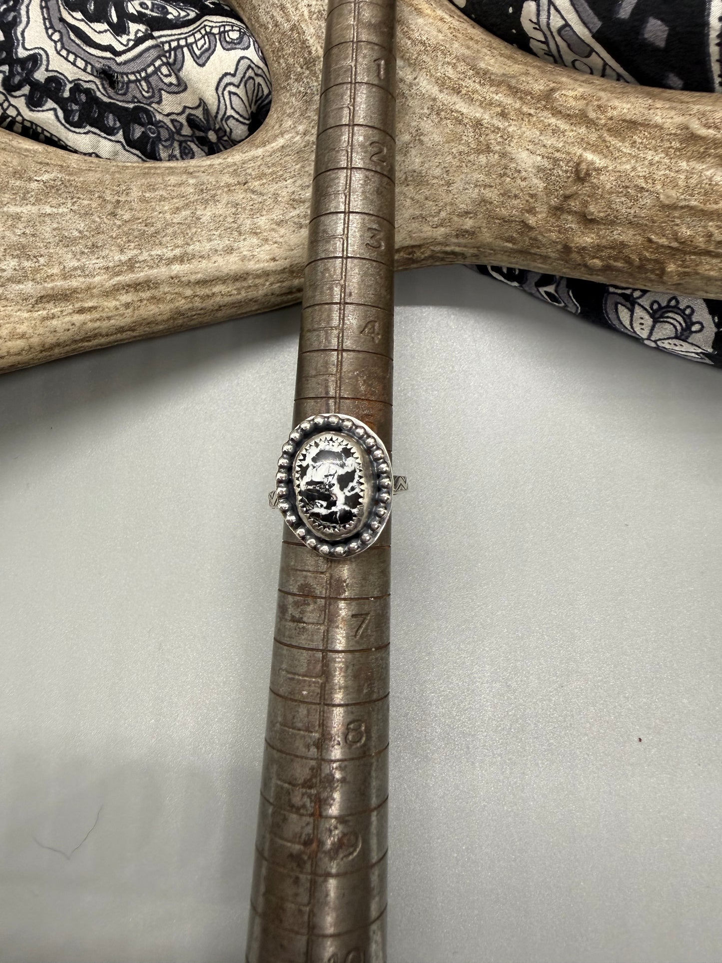 White Buffalo Ring