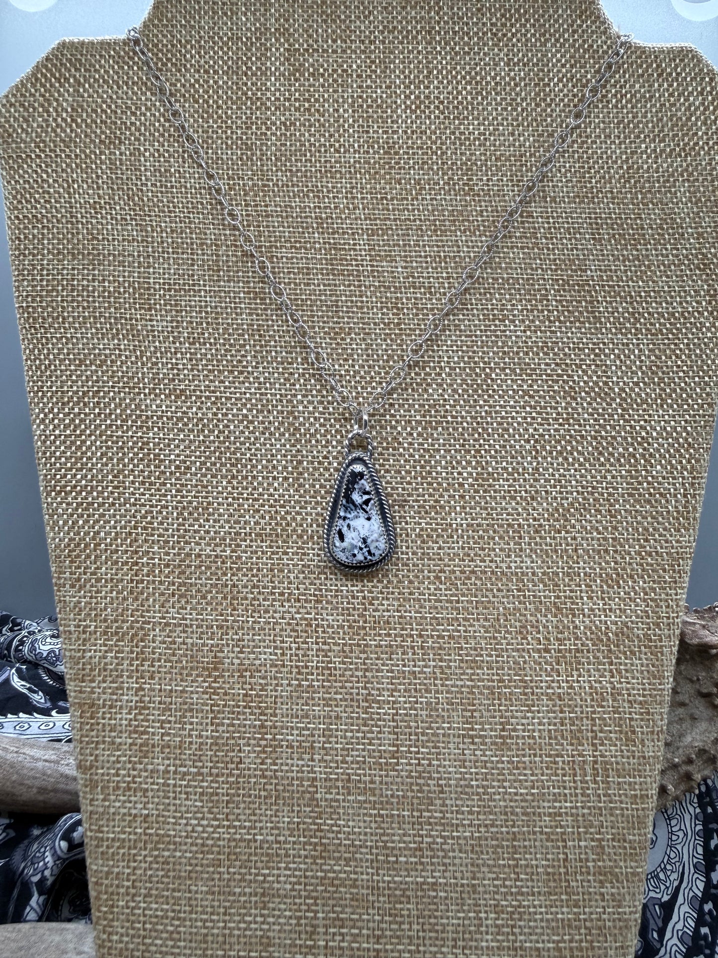 White Buffalo Necklace