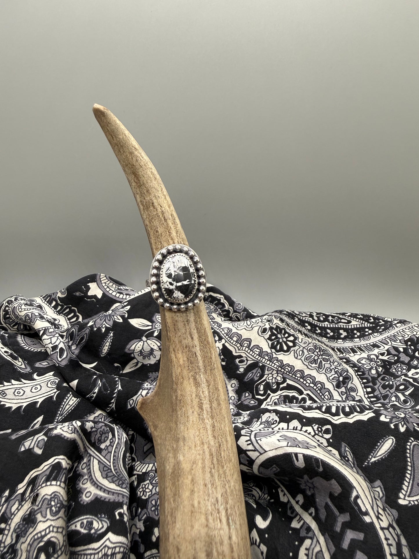 White Buffalo Ring