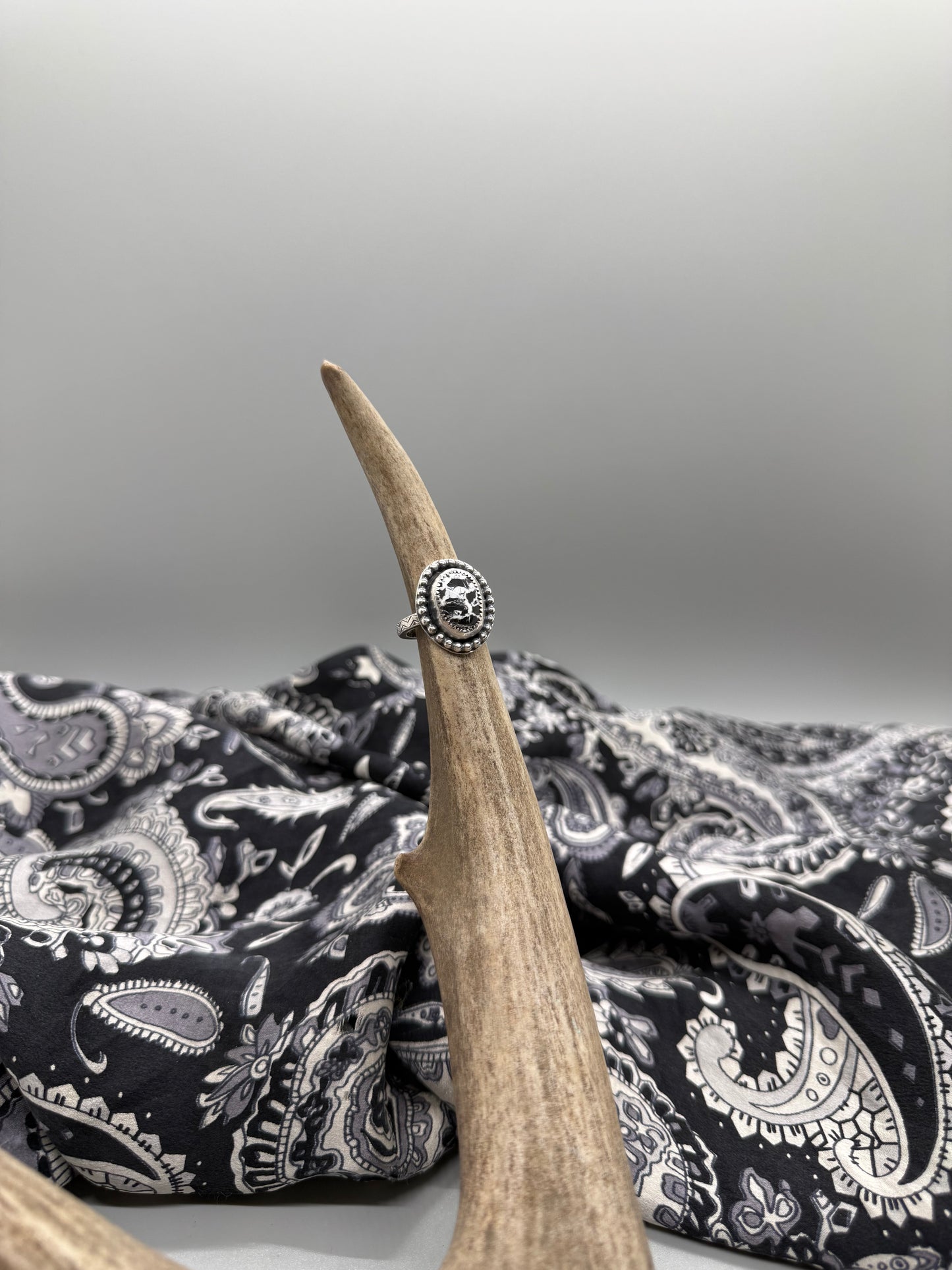 White Buffalo Ring