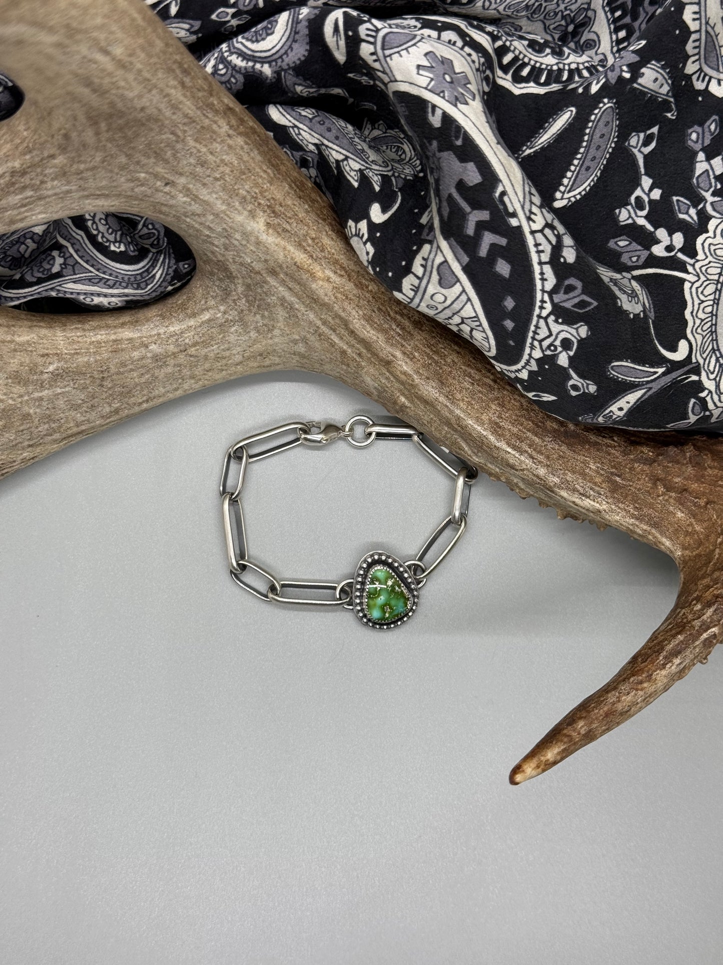 Sonoran Gold Paperclip Bracelet