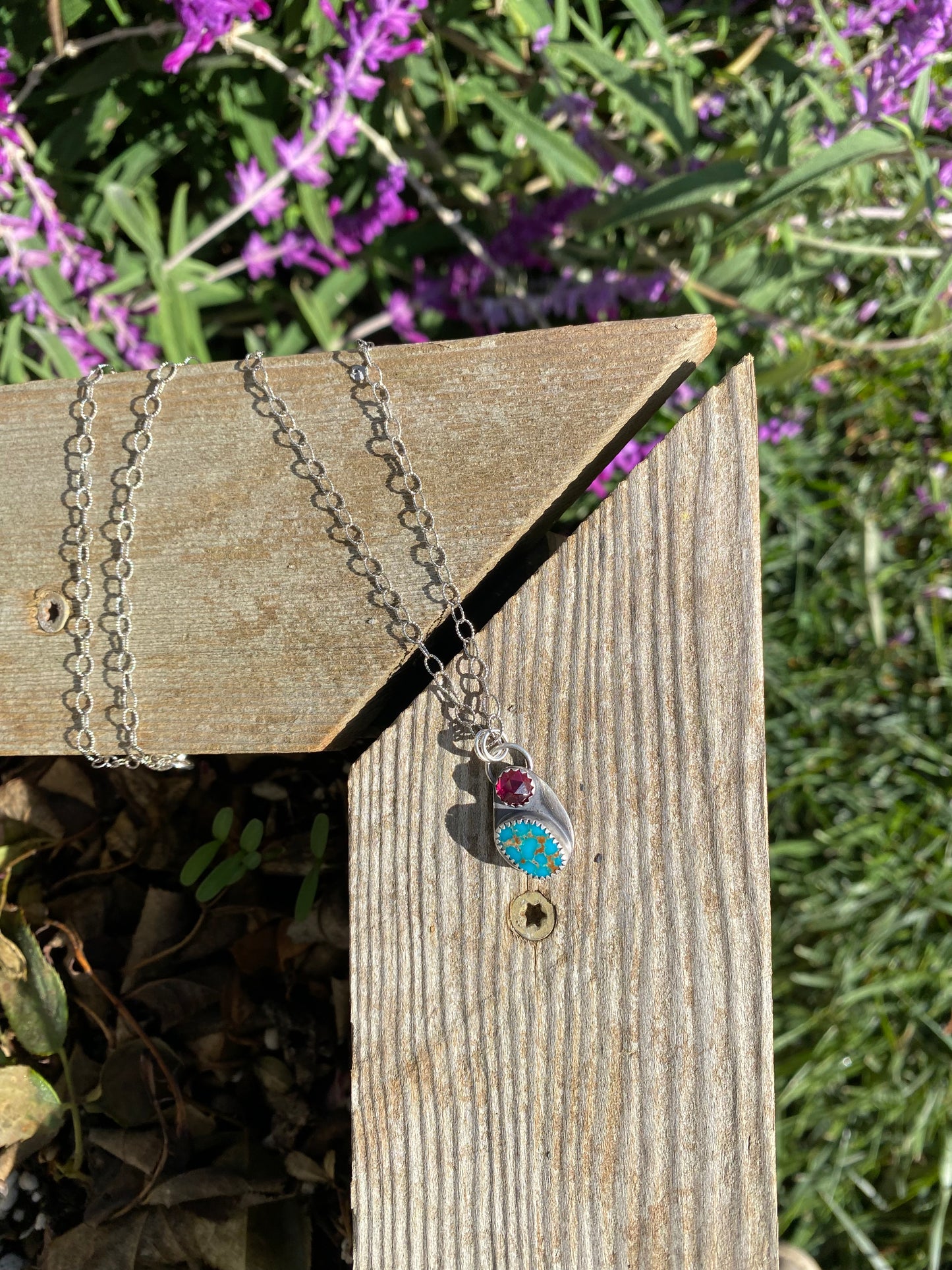 Ruby & Turquoise necklace