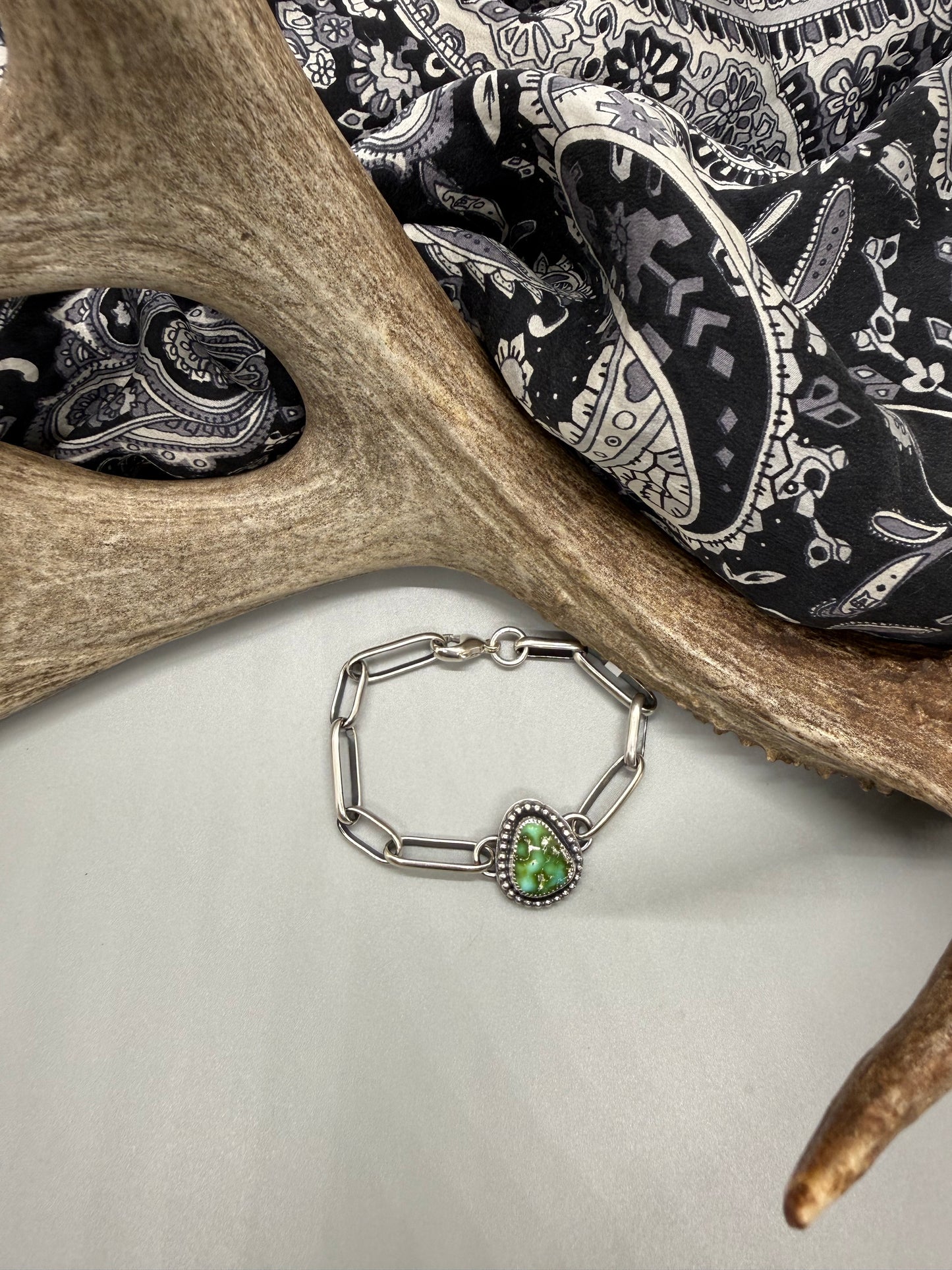Sonoran Gold Paperclip Bracelet
