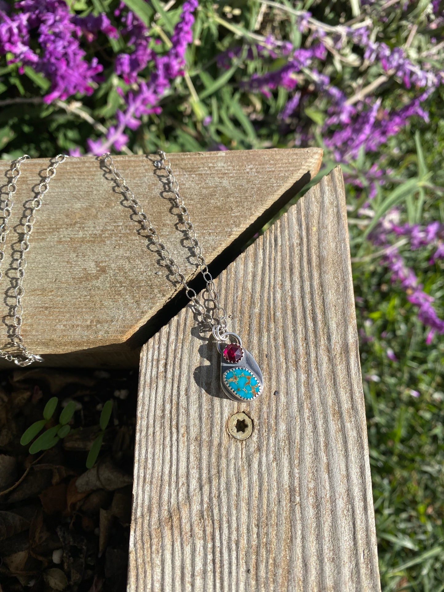 Ruby & Turquoise necklace