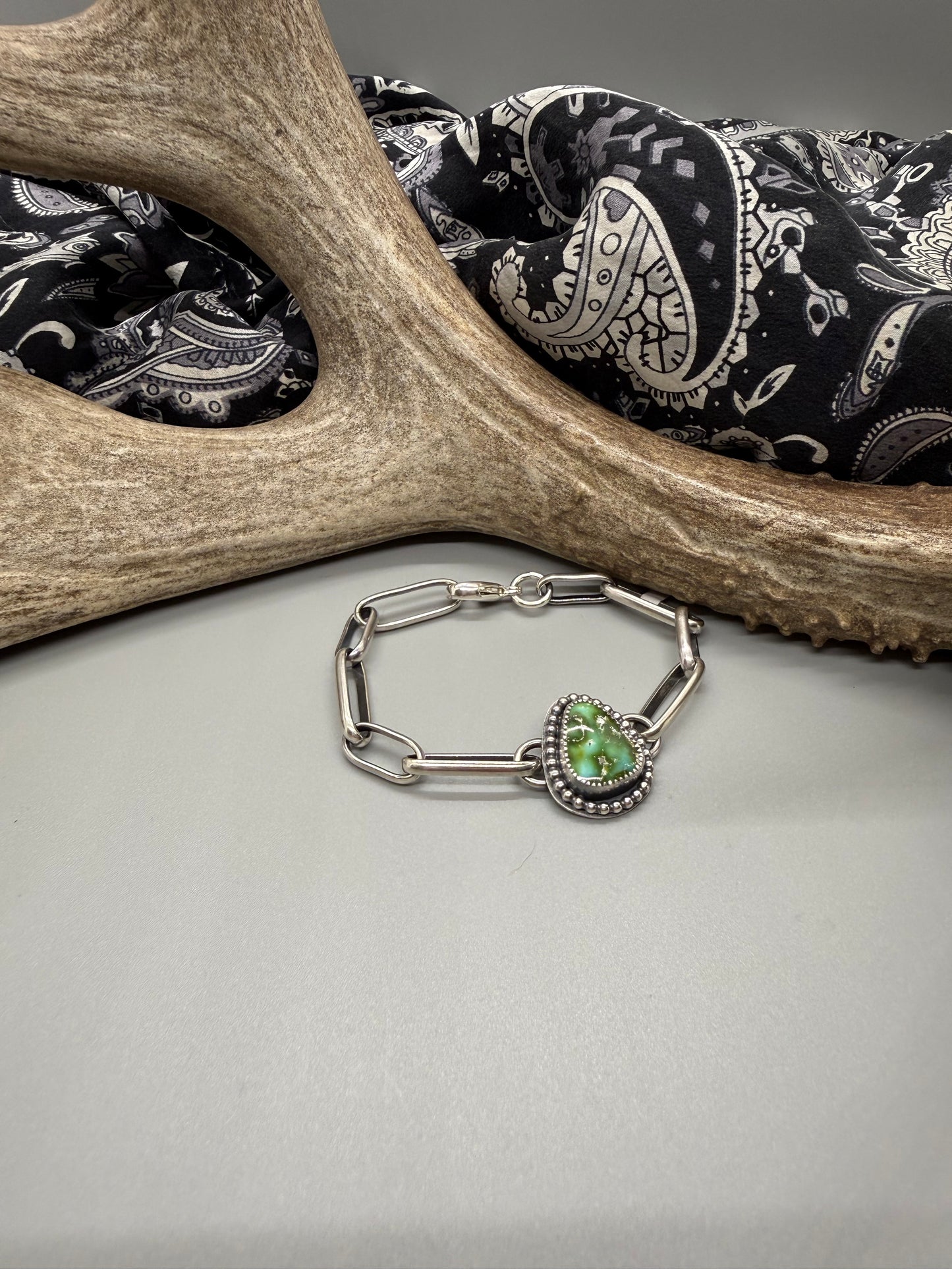 Sonoran Gold Paperclip Bracelet