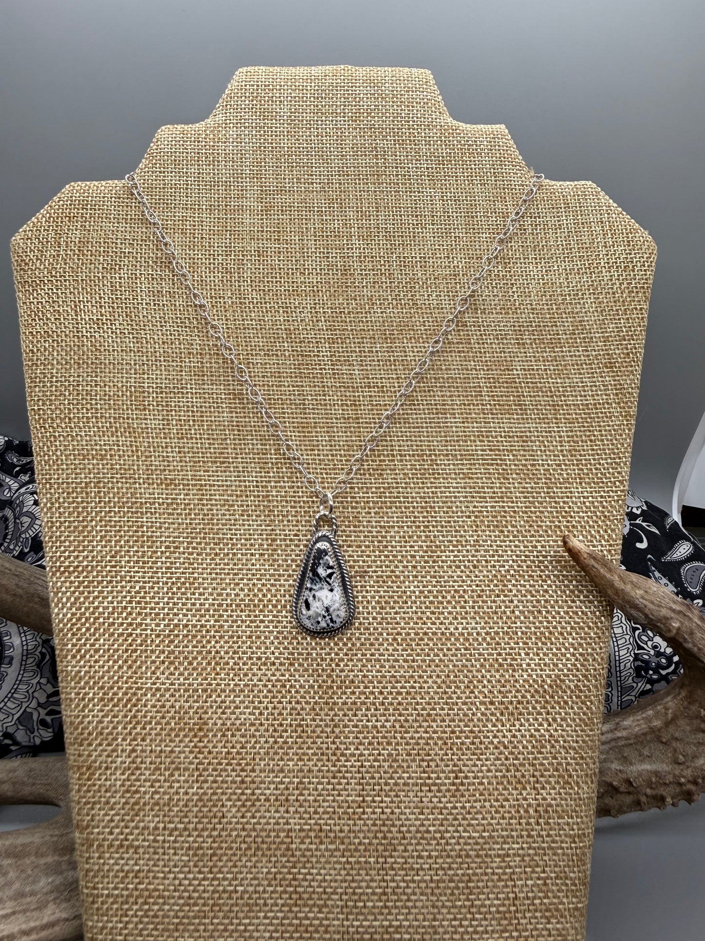 White Buffalo Necklace