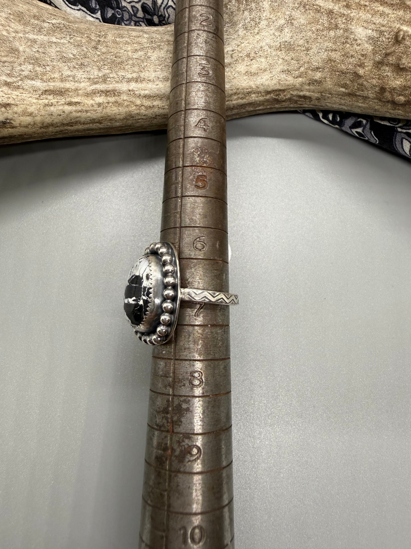 White Buffalo Ring
