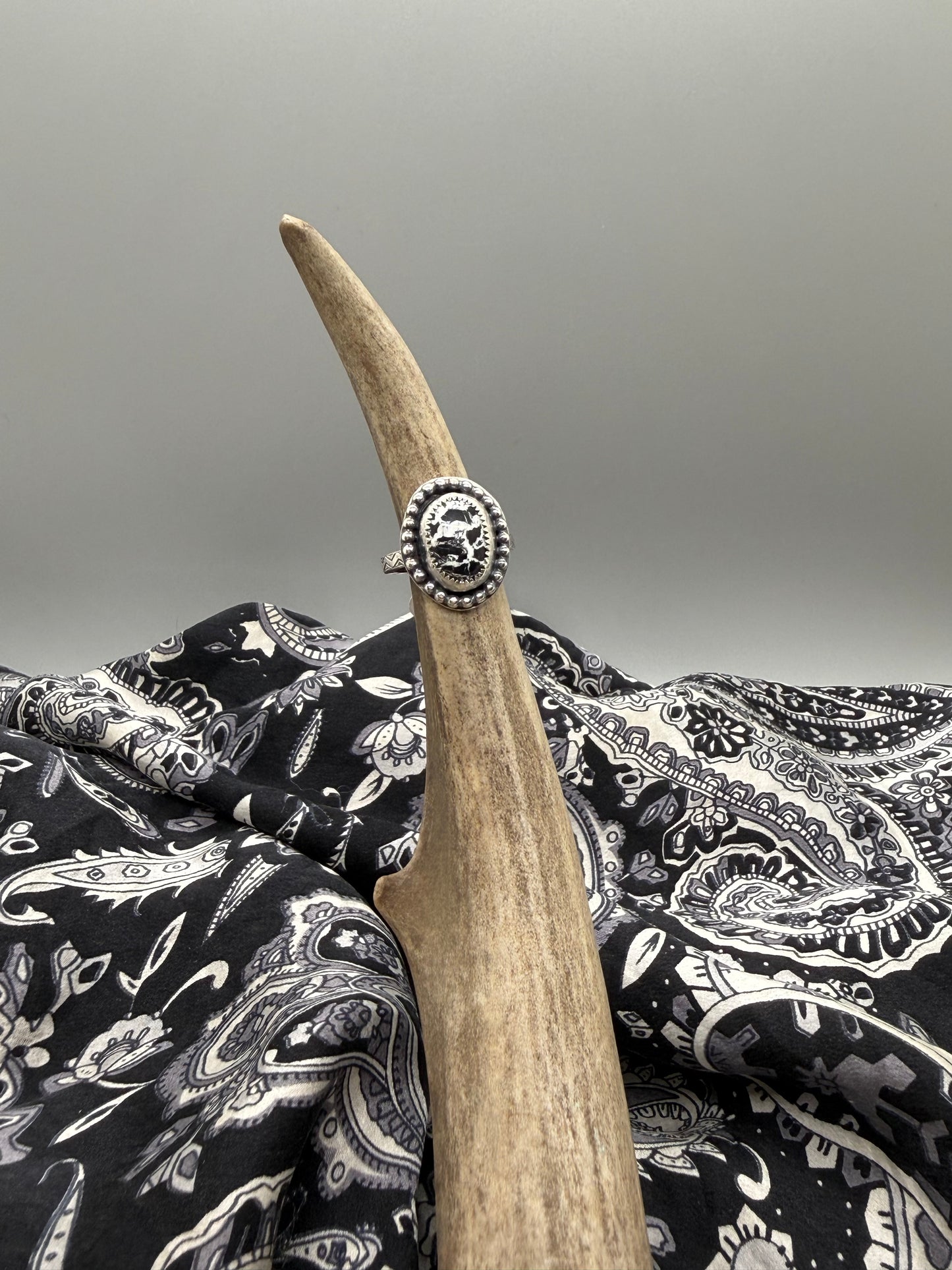 White Buffalo Ring